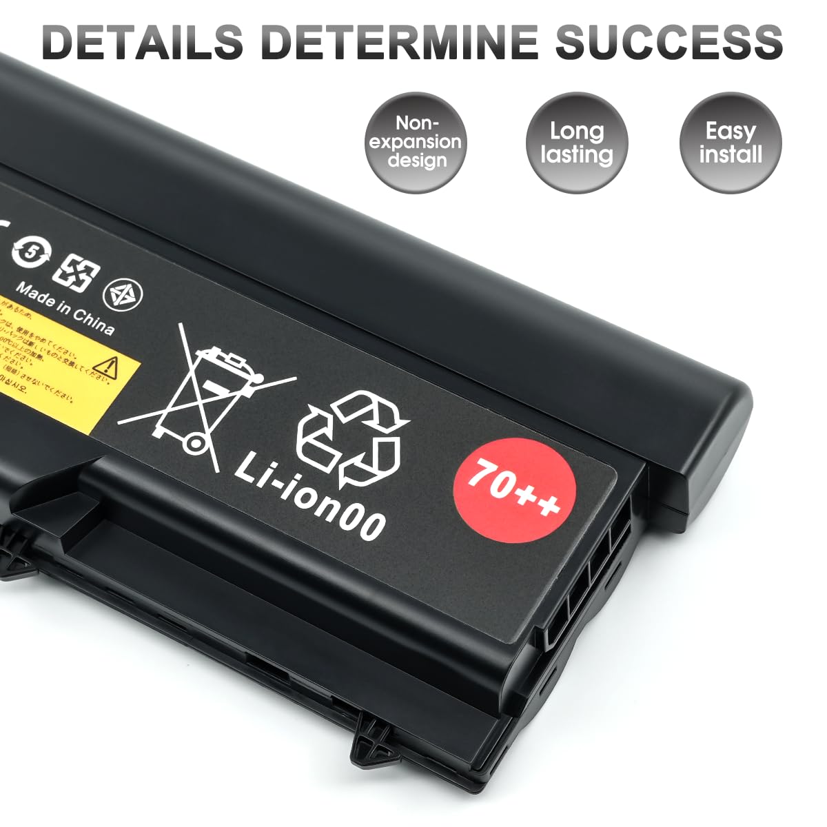 94Wh 70++ 45N1007 45N1006 Laptop Akku für Lenovo ThinkPad T430 T410 T420 T530 T520 T510 L410 L412 L420 L421 L430 L510 L512 L520 L530 W510 W520 W530 T430i T420i 45N1000 45N1001 45N1004 45N1005 45N1011