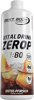 Vital Drink Zerop (1000ml) Peach Ice Tea