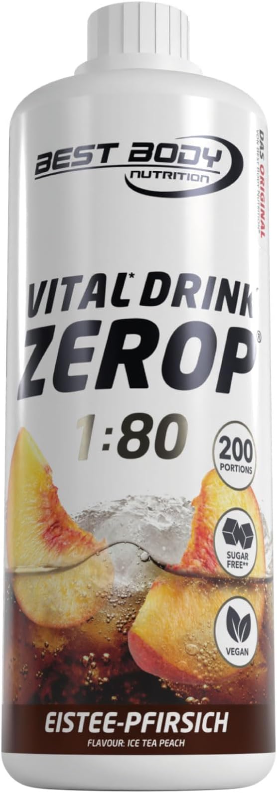 Vital Drink Zerop (1000ml) Peach Ice Tea