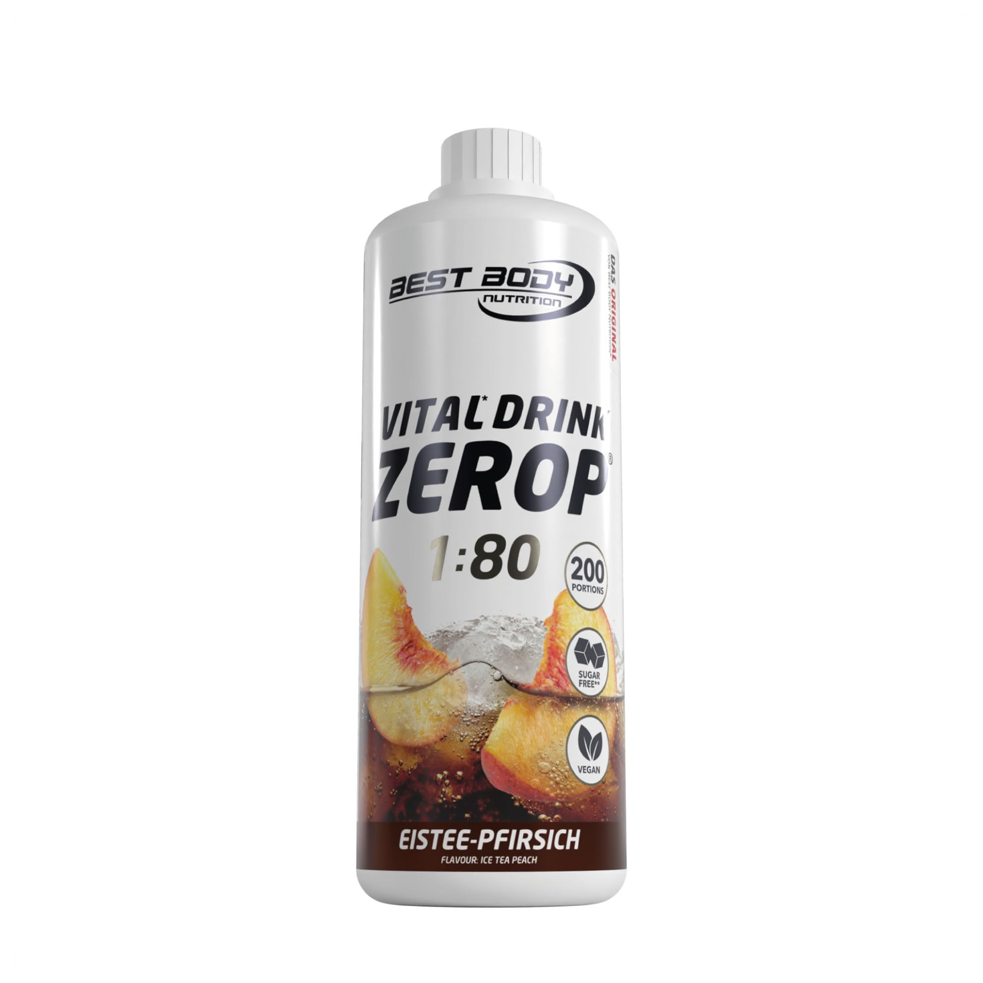 Vital Drink Zerop (1000ml) Peach Ice Tea