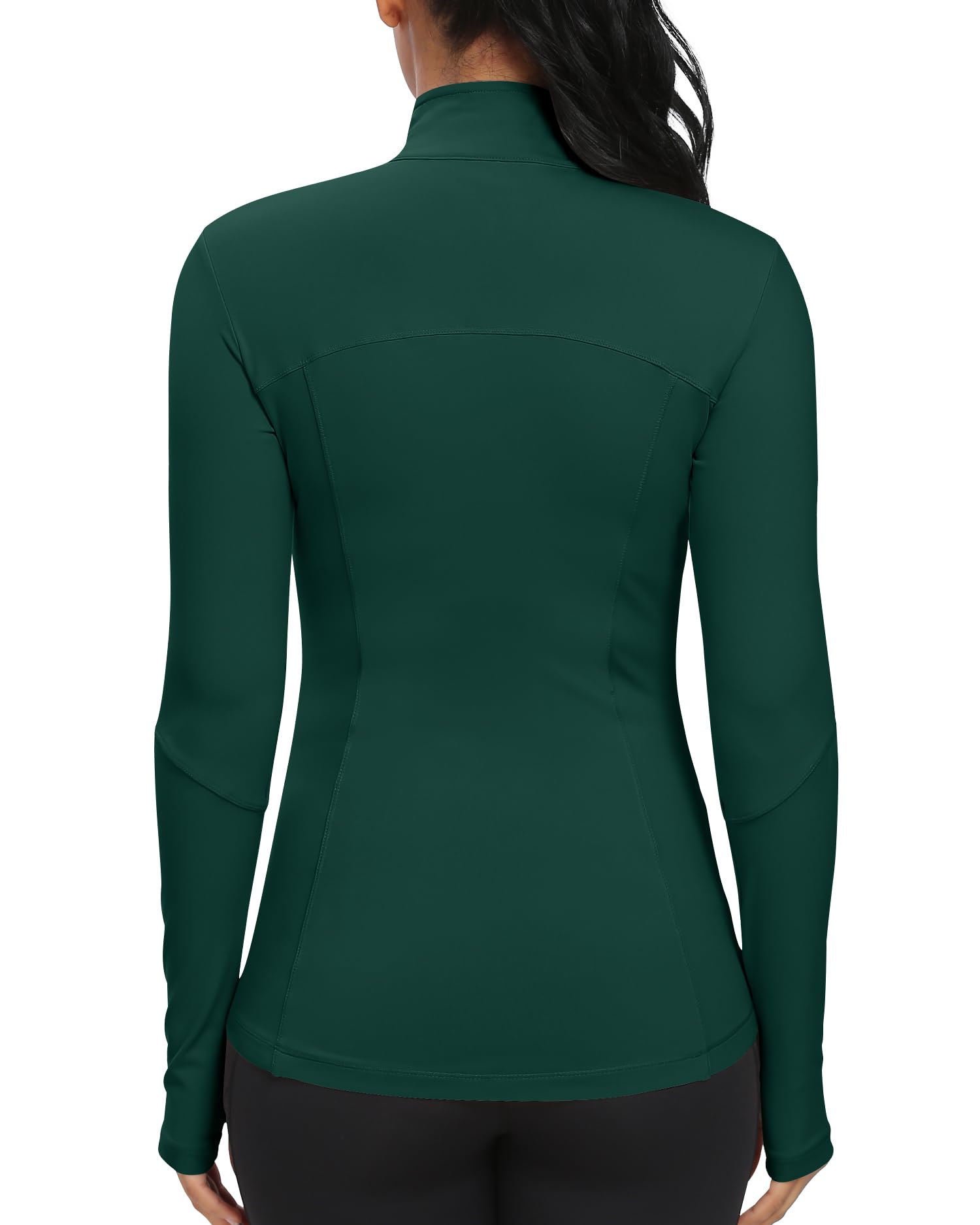 Gym Rainbow Workout Jackets for Women, Full Zip Slim Fit Lightweight Athletic Running Sports Track Jacket with Pockets