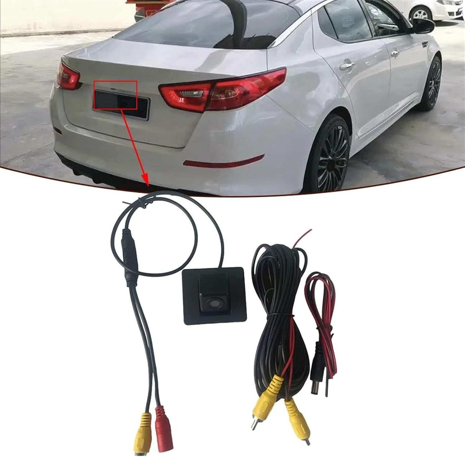 Car Backup Camera HD Car Rear View Backup Camera for Kia for Optima for K5 2011 2012 2013 2014 2015 Direct Replacement