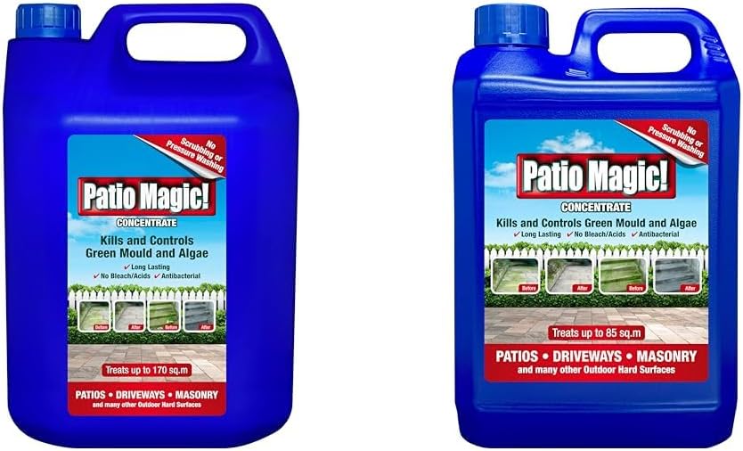 Patio Magic! Concentrate Ideal for Patios, Paths and Driveways (Kills