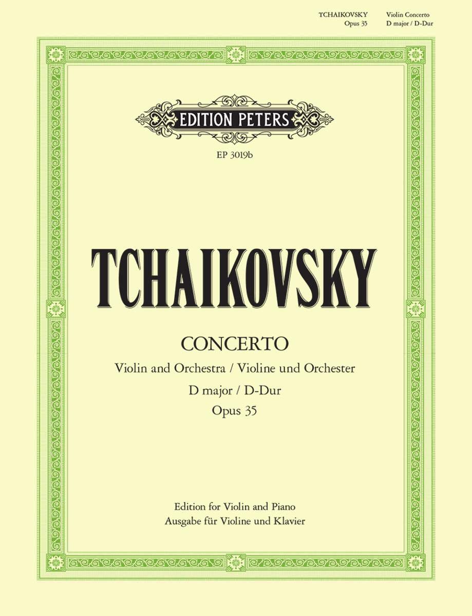 Tchaikovsky: Violin Concerto in D Op. 35 (EP3019B): Solo Part Ed