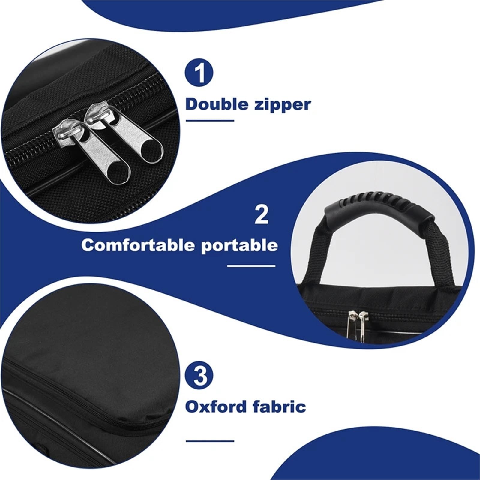 Gitarren Pedal Tasche Große Gitarren-Pedaltasche, tragbare Effekte-Pedal-Board-Hülle, Pedalboard for Gitarrenpedale, Universaltasche FüR Gitarre