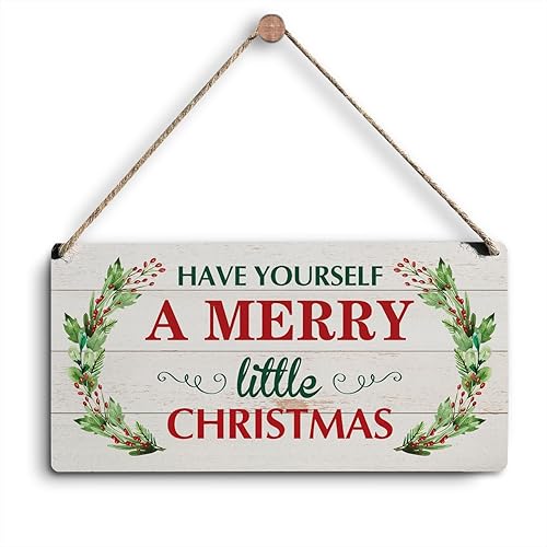 Arte de pared de Navidad para puerta delantera, adornos de Navidad, decoraciones de fiesta de Navidad, decoración de casa de campo, invierno,