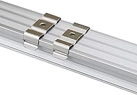 Vista 5 de Othmro Paquete de 100 clips T8 para tubo de luz LED, tubo fluorescente LED, acero al manganeso niquelado
