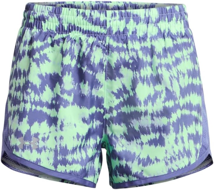 Under Armour Girls Fly By Printed Shorts
