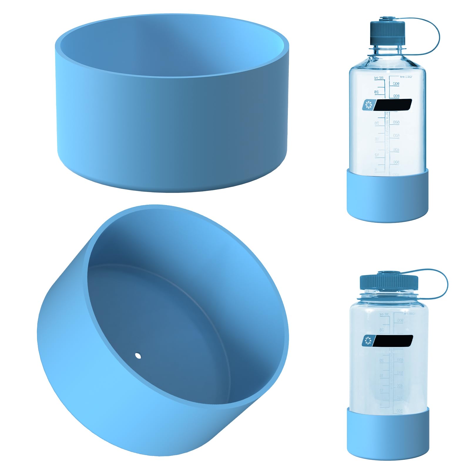 Linkidea Confezione da 2 bottiglie d'acqua compatibili con
