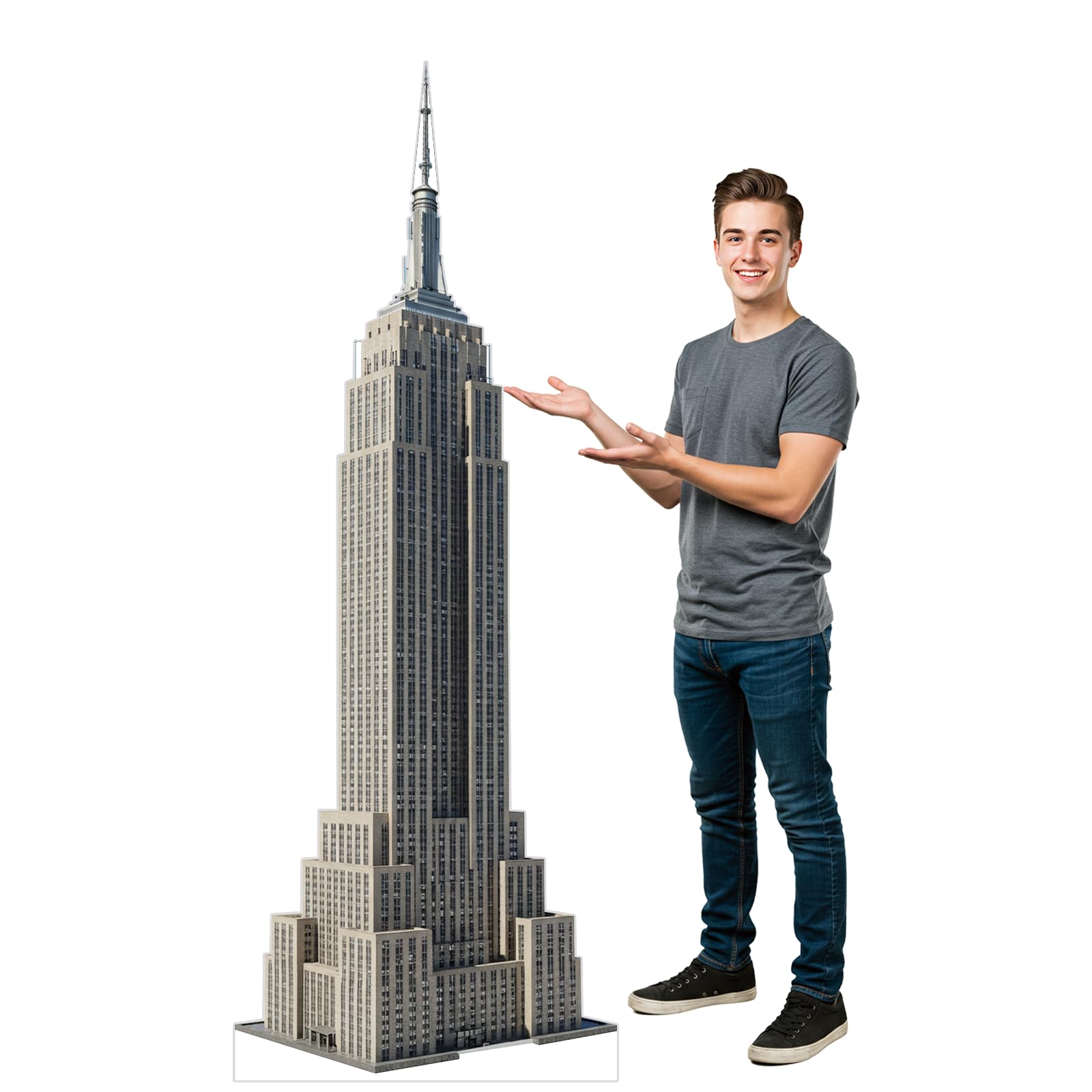 Amazon.com: 111PRINT Empire State Building 2FT Life Size Cardboard