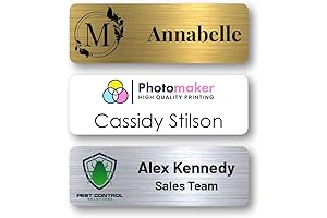 Custom Name Badges - Showcasing Your Unique Brand Identity with Distinctive Designs