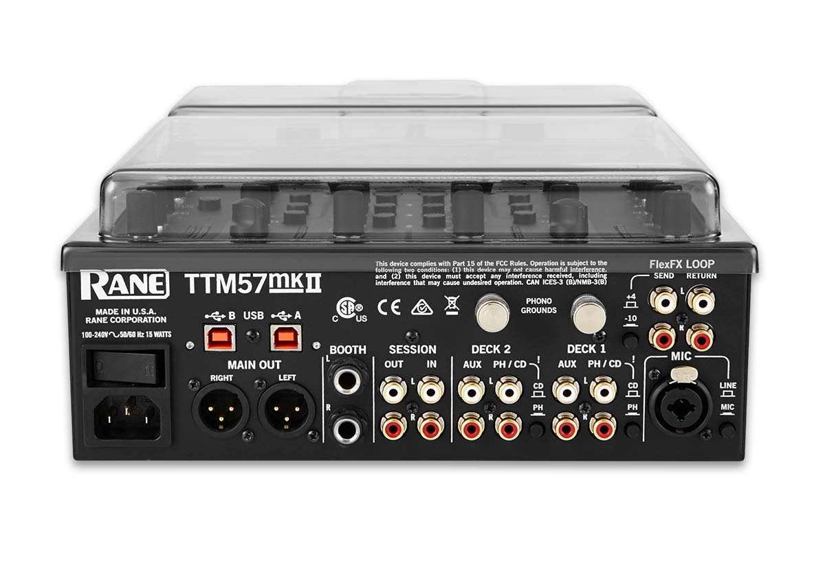 Amazon | DECKSAVER(デッキセーバー) Rane TTM-57II 対応 耐衝撃カバー  