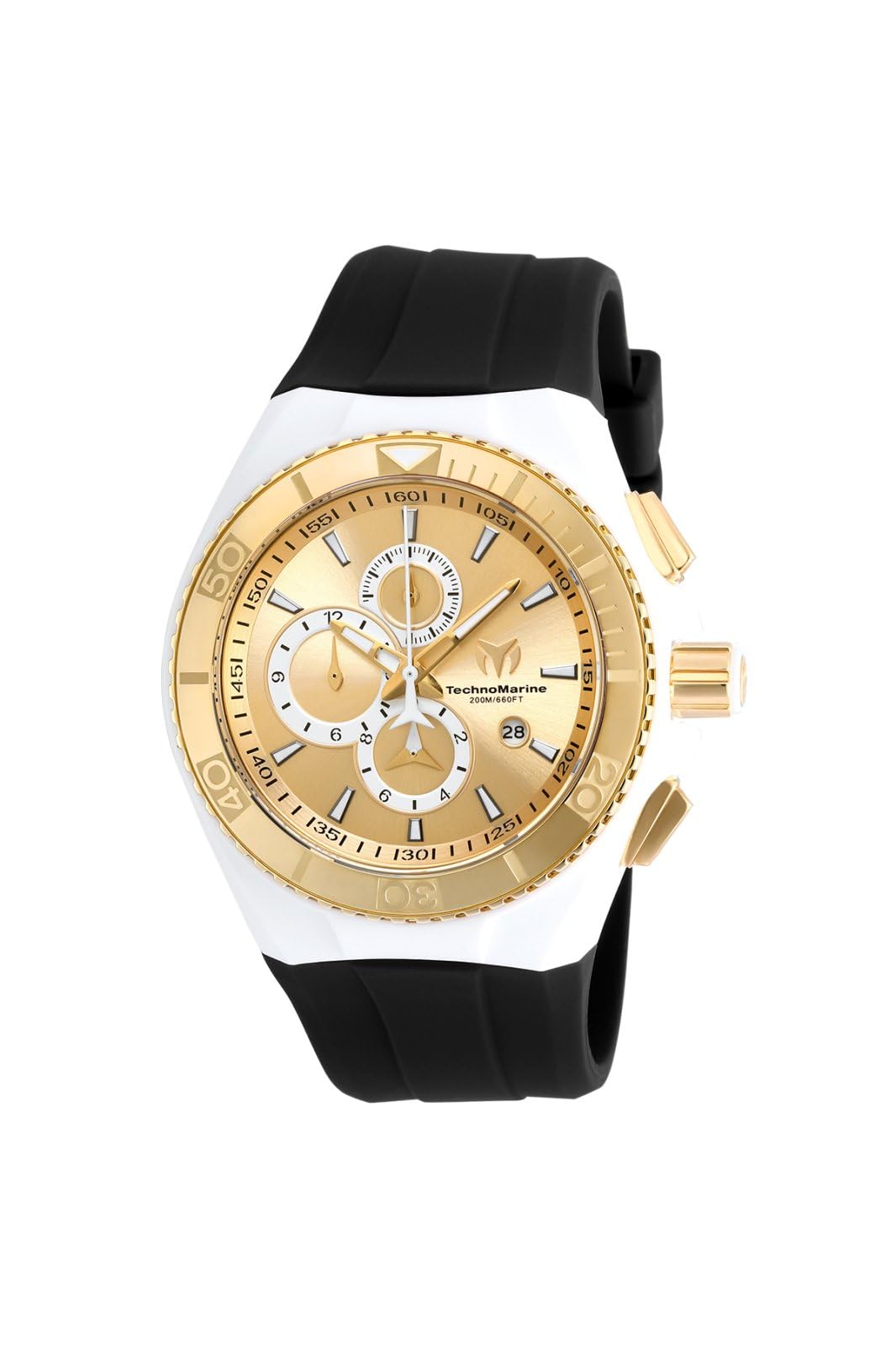 Technomarine Men's TM-115046 Cruise Analog Display Quartz White Watch Set