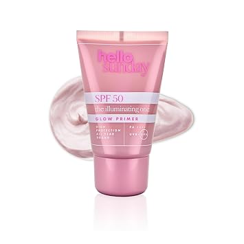 The Illuminating One Glow Primer SPF 50 PA Plus by Hello Sunday for Unisex - 1.7 oz Primer