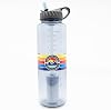 Epic Water Filters Nalgene OG Water Bottle with Filter, USA Made, BPA Free, Removes 99.99% Tap Water Contaminants, Forever Chemicals, Smoke Grey 48 oz