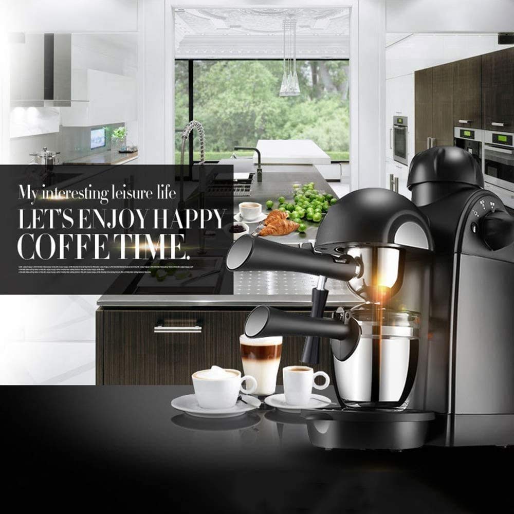 Ekspres do kawy | Ekspres do kawy espresso 5 barów, ekspres do kawy i cappuccino z spieniaczem do mleka, ekspres do kawy z parownikiem