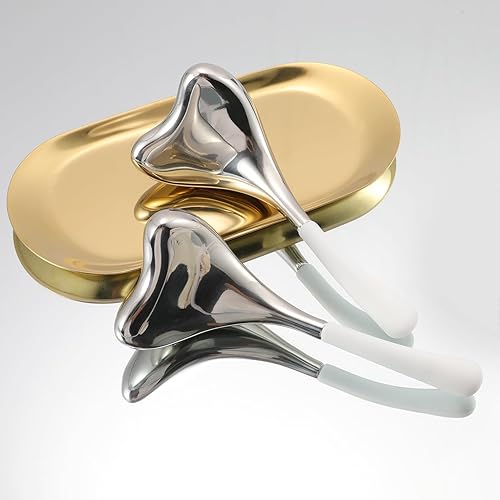 Miniatura 6 de Gua Sha Cryo Sticks 2 en 1, herramientas para el cuidado facial de la piel para mujeres, masaje facial y de ojos, suministros esteticistas de acero