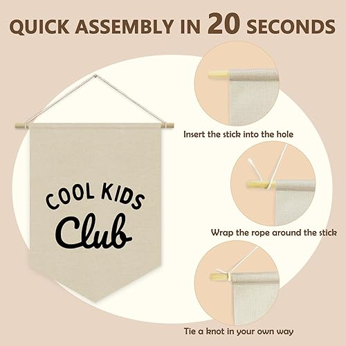 Miniatura 55 de Decoración de pared azul marino para habitación de niños, decoración de pared para dormitorio de niños, decoración de habitación de niños, Azul