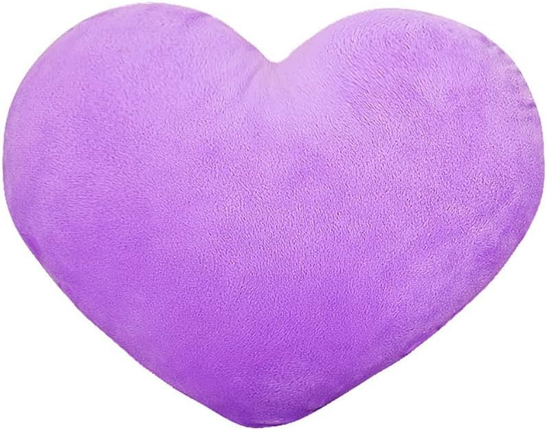 unlockgift HeartShaped Throw Pillow Love Cute Plush Pillow Decorative Kid's Room