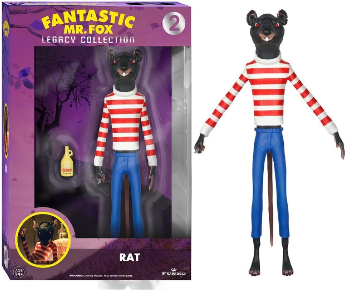 Funko Legacy Action: Fantastic Mr. Fox - Rat Action Figure