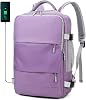 Commuter Backpack for Womens Mens Cabin Carry On Rucksack with Shoes Compartment USB Port Boys Laptop Backpacks for Travel Gym School