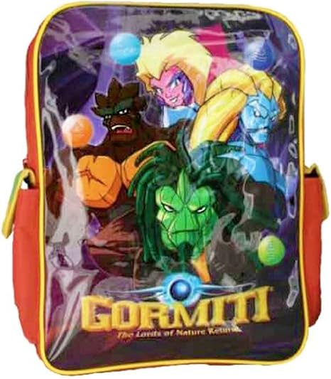 Piccolo zaino bambino Gormiti – Sacchetto scuola elementare (Classi Prima)  – 32 x 24 x 6 cm : Amazon.it: Valigeria