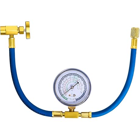 R134a Refrigerant Charging Hose for Refrigerator and AC Recharge