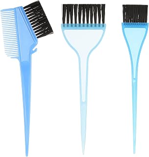 3 Pcs Professional Hair Color Brushes, Soft Hair Coloring Brush Hairs Tint Dyeing Brush Set Tinting Comb for Coloring and Dyeing