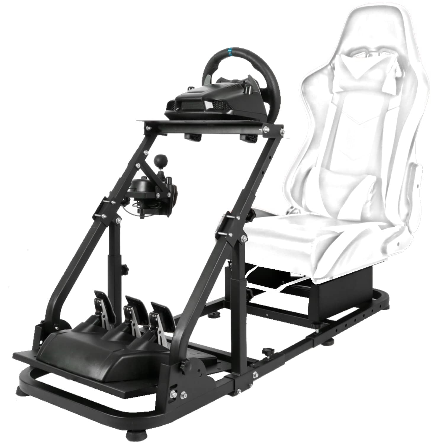 Amazon.co.jp: Dardooサポートバー付きレーシングシミュレーターコ 用