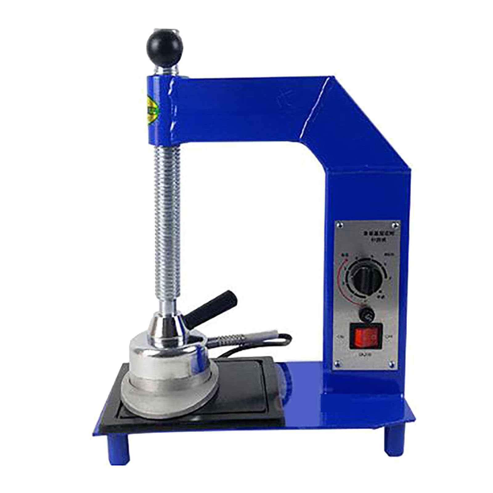 Macchina automatica per la riparazione di pneumatici, riscaldamento rapido da 500 W, manovella regolabile, polimerizzazione ≤7 min, 140-165 ℃, per garage, officina