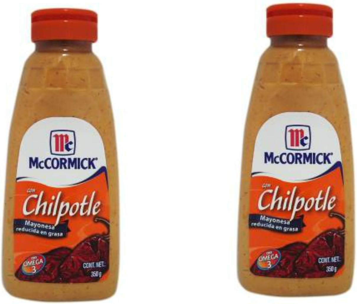 Mayonesa con salsa de chipotle McCormick (paquete de 2) 350 gramos, 12.3 onzas Mayonesa Chipotle
