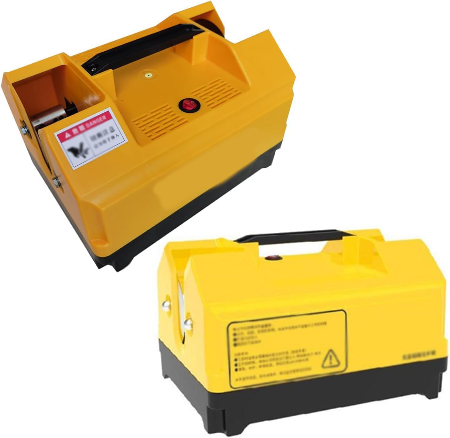 Electric Garlic Root & Stem Cutter – Double-Head Machine for Removing Garlic Tops, Tails, Beards & Roots | Suitable for Garlic & Onion