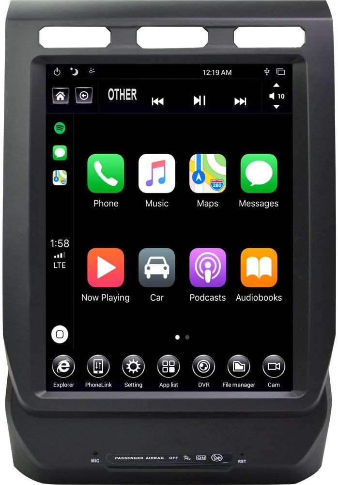 Linkswell TS-FDPU12-1RR-9 12.1" Android Tablet Radio/Stereo for 2015+ Ford F150 2017+ F250 F350 F450