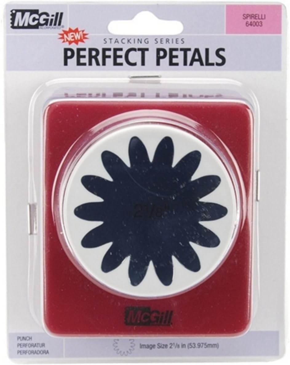 Mcgill Perfect Petals Stacking Punch, Spirelli 2.125-Inch
