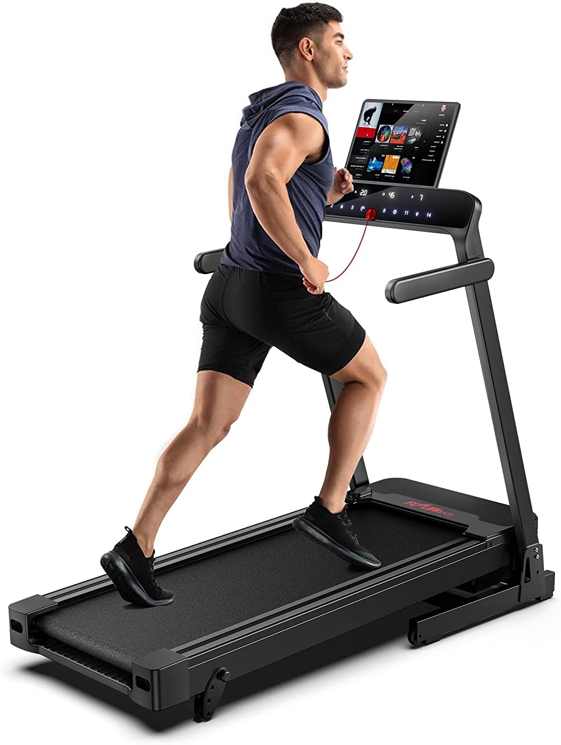 Amazon | FLYLINKTECH ルームランナー 3段角度調整 電動 ランニング 