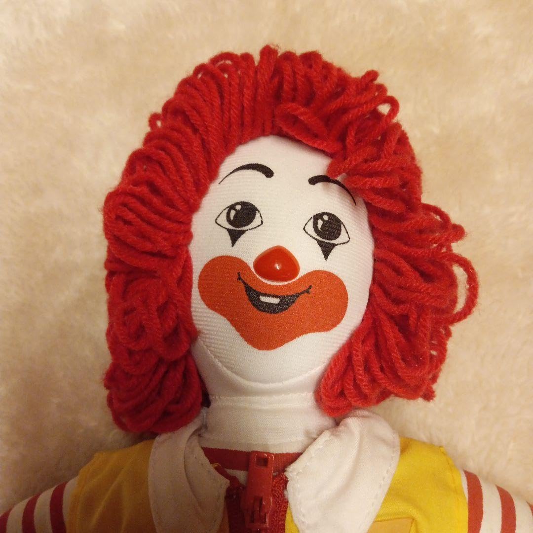 Amazon.co.jp: マクドナルドキャラクターロナルドぬいぐるみフィギュア 