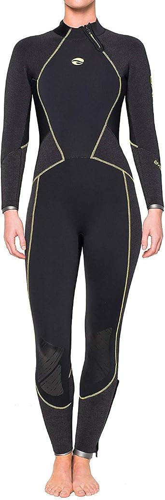 Bare 5 mm Womens Evoke Full Wetsuit Black, 12