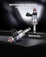 Vista 2 de SCITOO 8 piezas 6 agujeros Inyector de combustible Compatible con Ford F-150 para 2018 2019 2020, Compatible con Ford Mustang para 2018 2019 2020