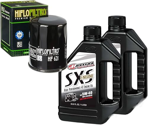 RAD Powersports Kit de cambio de aceite para Arctic Cat 2009 700 TRV H1 EFI sintético 5W-40