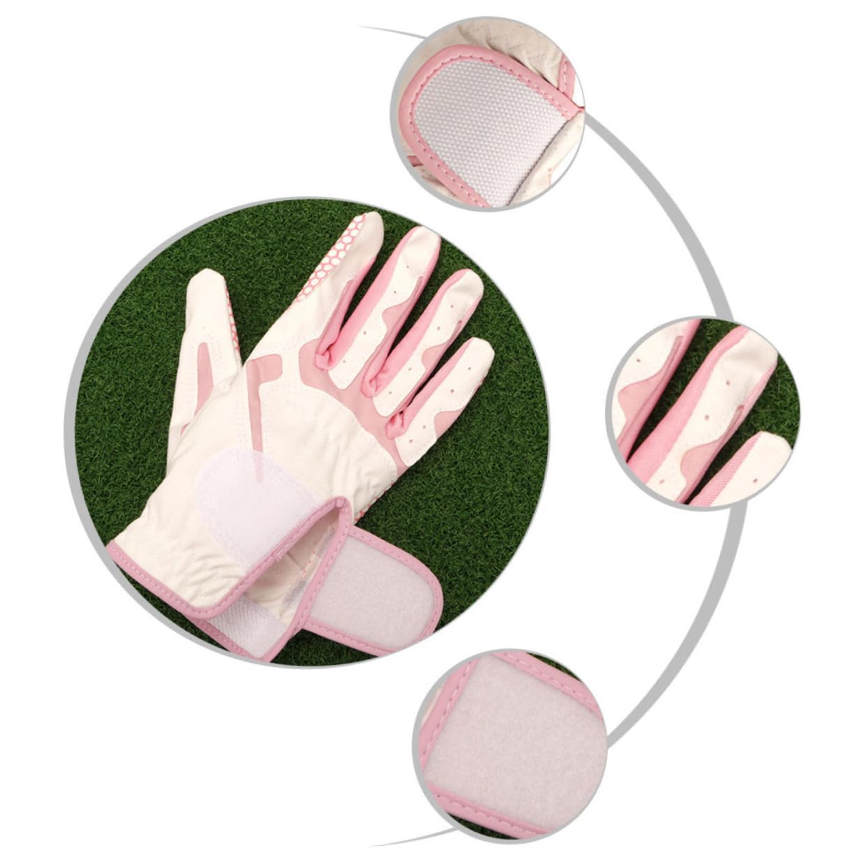 Guantes de Golf para Mujer Transpirables y Resistentes al Desgaste para Competición y Entrenamiento Diseño Antideslizante para Seguridad y Sujeción Firme