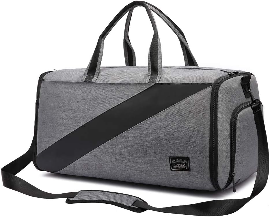 carryon garment bag, convertible suit travel bag with shoe compartment suit duffle bag with shoulder strap for men&women