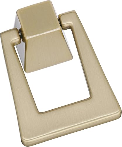 Miniatura 9 de Amerock | Manija para gabinete | Bronce champán | 4 cm de longitud | Blackrock | 2 paquetes | Manija para cajón | Herrajes para gabinete Champagne