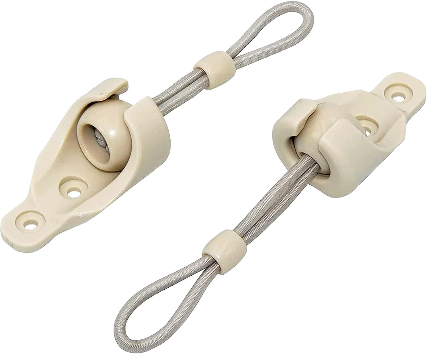 Universal Replacement Shade Bungee Kit for Exterior Sun Shades Outdoor/Indoor Roller up Blinds (Beige)