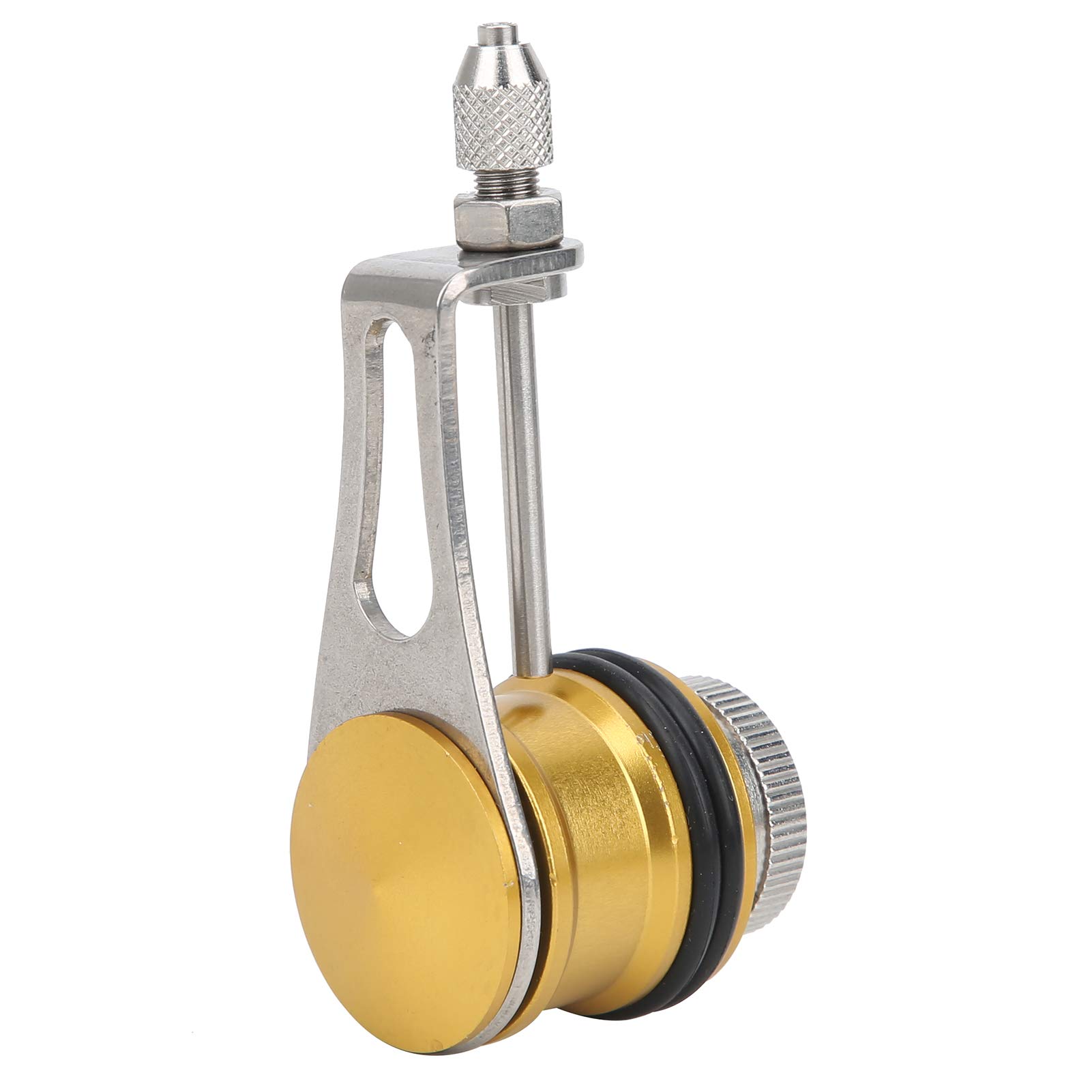 Deryang Knot Kit, Adjustable Fishing Wire Knotting Tool, Smooth for Fishing Fishing Accessories Line Winder Assist Knotting Connector Accessories(Gold)