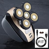 Vista 2 de WAHFOX Cable de carga para afeitadora de cabeza para el aseo libre Freebird Skull Shaver cabeza afeitadora, cable de cargador WAHFOX para muchas