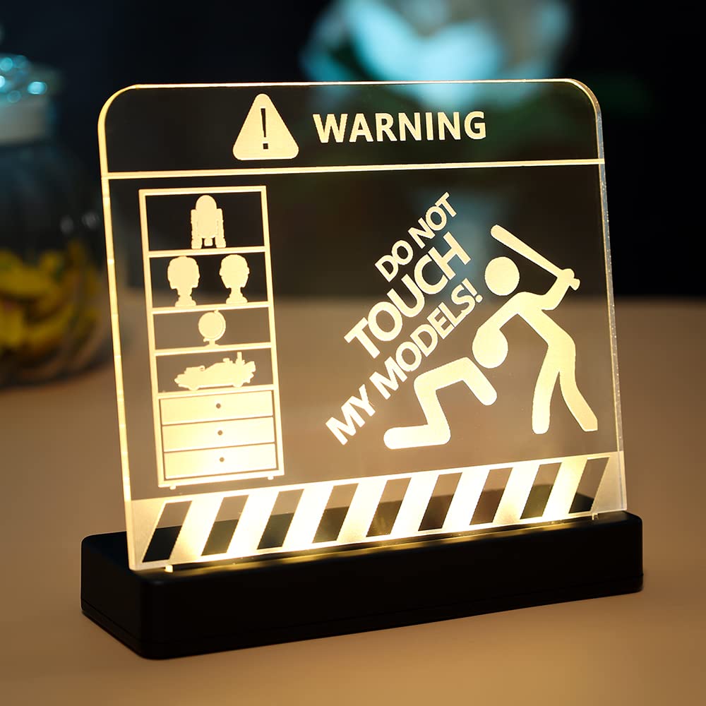 Buy Kyglaring Universal Warning Sign for Any Building Model Set Do