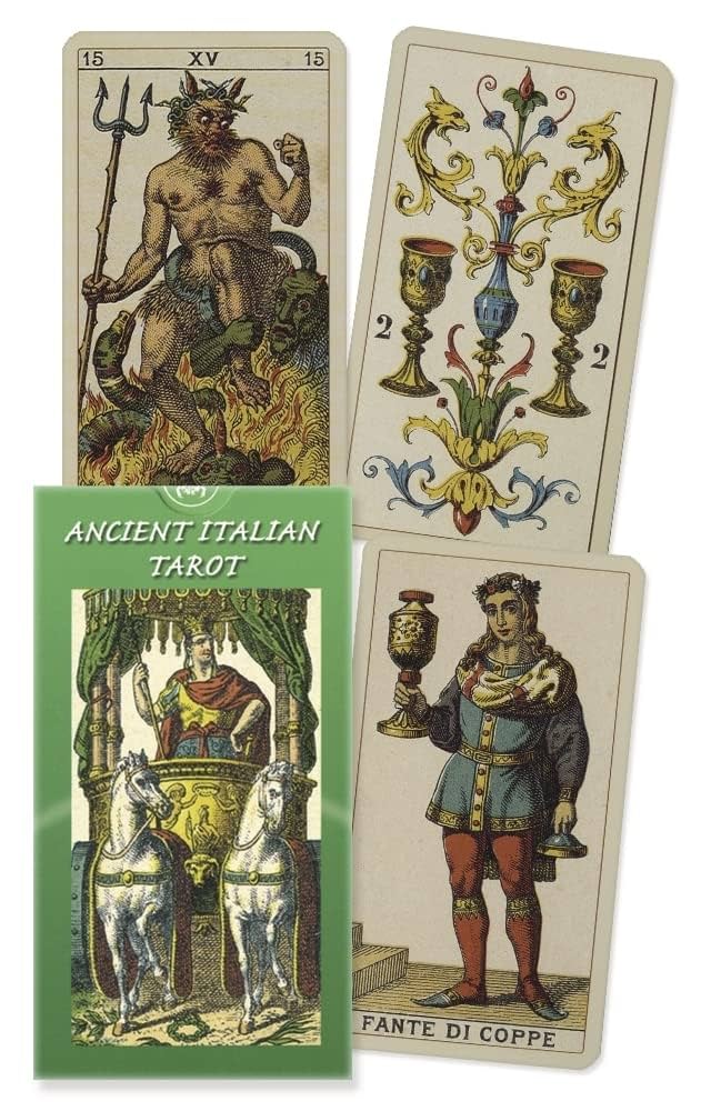 Ancient Italian Tarot: Lo Scarabeo: 9780738700267: Books