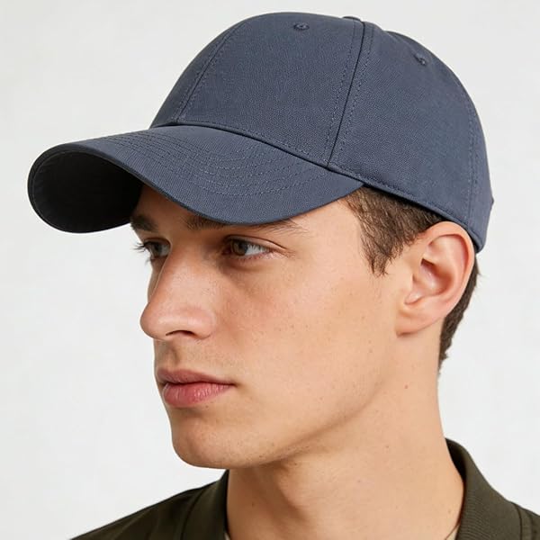 Gorra de béisbol para Hombre Unisex Clásico Algodón Gorra el Sol Moda Gorra Running Hombre Mujer Ajustable Sombrero Verano Gorra Beisbol - 3