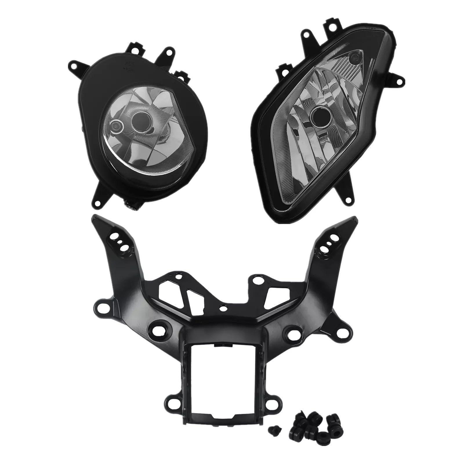 TCT-MOTORPARTS Front Headlight Lamp &Upper Fairing Stay Bracket Fit For BMW S1000RR 2009-2014; BMW HP4 2012-2014