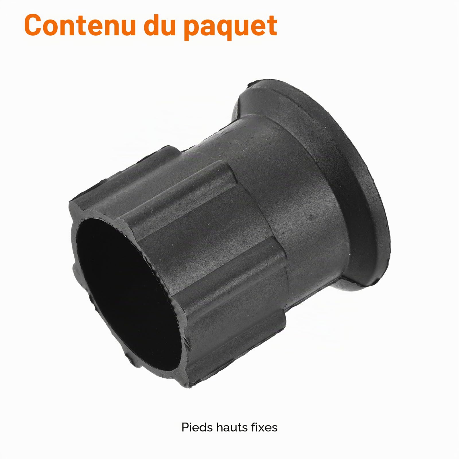 sourcing map 1 Pièce Écrou de Robinet de 3,0 cm (1,18 Pouce) Base Fixe, Écrou de Fixation en Plastique Attache de Robinet, Assemblage de Robinet Fixe pour Cuisine, Noir
